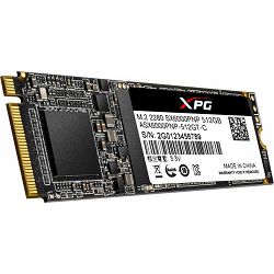Adata SSD 512GB SX6000 Pro , PCIe M.2 2280, ASX6000PNP-512GT-C