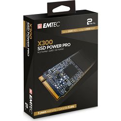 Artikl umanjene vrijednosti  Emtec SSD 2TB X300 Power Pro M.2 NVMe, ECSSD2TX300