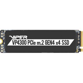 Patriot SSD 2TB, Viper VP4300,  M.2 2280, NVMe, PCIe 4.0 x4, VP4300-2TBM28H, 1PB TBW