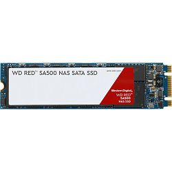 WD SSD 500GB Red SA500, NAS, M.2 SATA, WDS500G1R0B