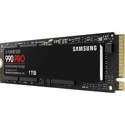 Samsung SSD 1TB 990 PRO M.2, PCIe 4.0 x4, MZ-V9P1T0BW, 600TBW