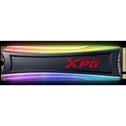 Adata SSD 4TB, XPG Spectrix S40G, PCIe 3.0, M.2 2280, NVMe,  AS40G-4TT-C