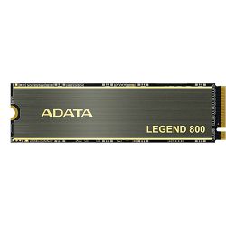 Adata SSD 500GB, LEGEND 800, PCIe 4.0 4x, M.2 2280, NVMe, ALEG-800-500GCS