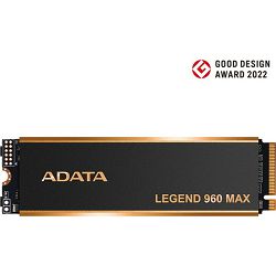 Adata SSD 1TB, LEGEND 960, PCIe 4.0 4x, M.2 2280, NVMe, ALEG-960M-1TCSS