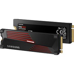 Samsung SSD 1TB 990 PRO M.2, PCIe 4.0 x4, MZ-V9P1T0CW, 600TBW, Heatsink