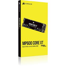 CORSAIR SSD 4TB, MP600 CORE XT, PCIe 4.0 x4, CSSD-F4000GBMP600CXT