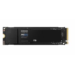 Samsung SSD 1TB 990 EVO  M.2, PCIe 5.0 x 2, PCIe 4.0 x4, MZ-V9E1T0BW, 600TBW