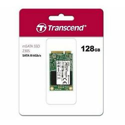 Transcend SSD MSA230S 128GB  mSATA, TS128GMSA230S