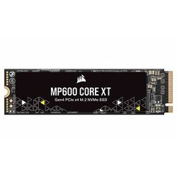 CORSAIR SSD 2TB, MP600 CORE XT, PCIe 4.0. M.2 NVMe, 2280, CSSD-F2000GBMP600CXTR2