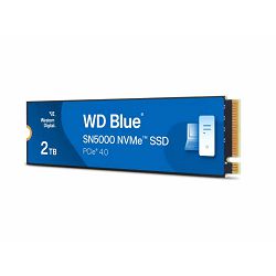 WD SSD 2TB M.2 Blue SN5000 NVMe Gen4 x4, WDS200T4B0E
