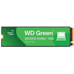 WD SSD SN3000 Green 500GB, NVMe, PCIe 4.0 x4, WDS500G4G0E
