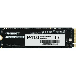Patriot SSD 1TB, P410, M.2 NVMe, Gen4 x4, P410P1TBM28H