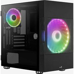 Aerocool Mini Tower Atomic-G V2 glass window, ACCS-PV26123.11, 4710562757545