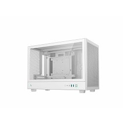 DeepCool Mini Tower CH260, Tempered glass, White, R-CH260-WHNGM0-G-1