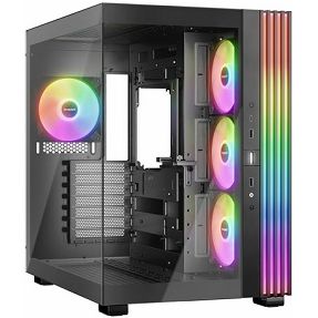 Be quiet! Midi Tower Light Base 600 LX Black, glass window, BGW67