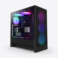 NZXT Midi Tower H5 Flow RGB 2024 Black Window, CC-H52FB-R1