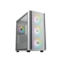 CoolerMaster Midi Tower MasterBox 600, White, MB600-WGNN-S00