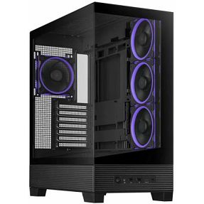 Asus Midi Tower A31 Plus, ARGB, Black, glass window, 90DC00R0-B19000