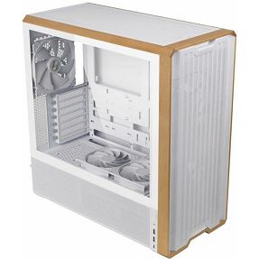 Lian Li Midi Tower LANCOOL 217, glass window, White, LAN217W, 4718466015860
