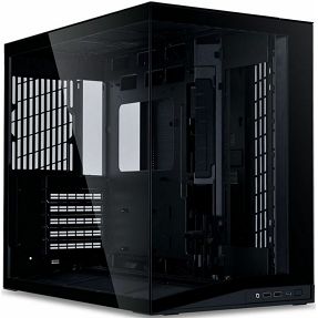 Lian Li Midi Tower O11D Mini V2, glass window, Black, O11DMIV2X, 4718466019837