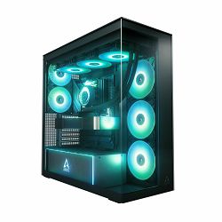 Arctic Midi Tower Xtender Mirror, Black, ACPCC00018A