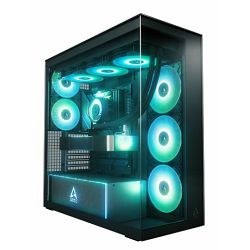 Arctic Midi Tower Xtender Mirror, Black, ACPCC00018A