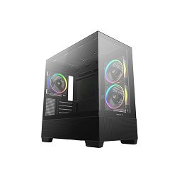 DeepCool Midi Tower CG380 3F, ATX, Tempered Glass, Black, R-CG380-BKAGM3-G