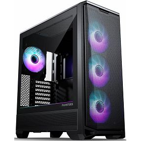 Phanteks Midi Tower Eclipse G400A Black, D-RGB, glass window, PH-EC400GA_DBK01