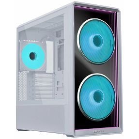 Lian Li Midi Tower LANCOOL 217 Infinity, glass window, White, LAN217INFW, 4718466020659