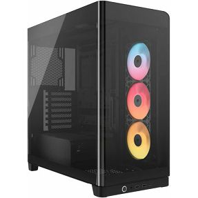 Corsair Midi Tower Frame 4500X RS-R ARGB, Panoramic glass window, Black, CC-9011314-WW, (na vanjskom skladištu - isporuka 1-2 radna dana)