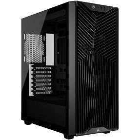 Corsair Midi Tower 3200D RS Performance, glass window, Black, CC-9011334-WW