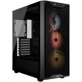 Corsair Midi Tower 3200D RS ARGB Performance, glass window, Black, CC-9011344-WW