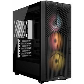 Corsair Midi Tower 3200D RS ARGB Performance, glass window, Smoke, CC-9011346-WW