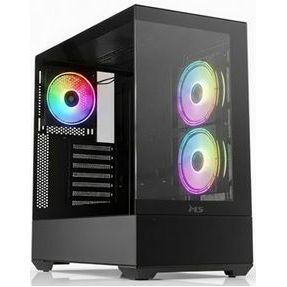 MS Midi Tower ARMOR V740, Gaming, Black, MSC10053
