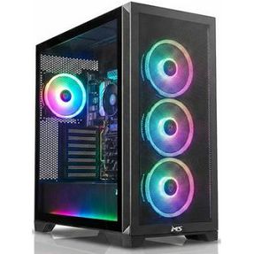 MS Midi Tower ARMOR V725, Gaming, Black, MSC10050