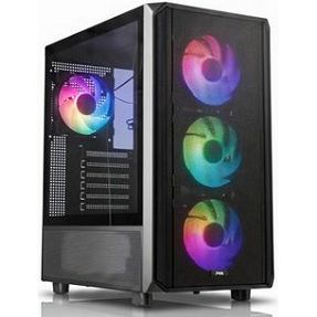 MS Midi Tower FIGHTER V335, Gaming, Black, MSC10056