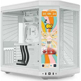 Hyte Midi Tower Y70 Touch Infinite Snow White, CS-HYTE-Y70TTI-WW