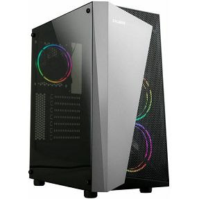 Zalman Midi Tower S4 Plus, acrylic window, RGB Black