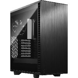 Fractal Midi Tower Design Define 7 Compact TG Dark Black, FD-C-DEF7C-02