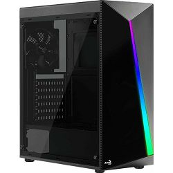 Aerocool Midi Tower Shard, acrylic window, RGB, ACCM-PV14012.11, 4718009156319