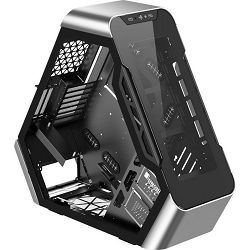 Jonsbo Midi Tower TR03-G, glass window, Special Form, Silver