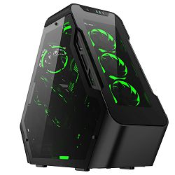 Jonsbo Midi Tower TR03-G, glass window, Special Form, Black