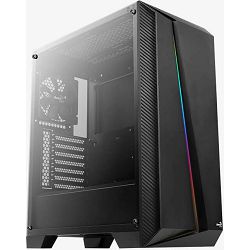 Aerocool Midi Tower Cylon Pro TG Window RGB ATX Black , ACCM-PB10013.11, 4718009156357