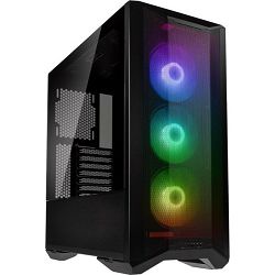 Lian Li Midi Tower LANCOOL II Mesh C RGB, glass window, Black, 4718466010599