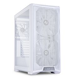 Lian Li Midi Tower LANCOOL 215 ARGB, glass window, White, 4718466010858