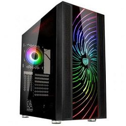 Kolink Midi Tower Unity Adapt, glass window, ARGB, Black, 5999094003552