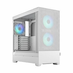 Fractal Midi Tower Design Pop Air RGB White TG Clear Tint, FD-C-POR1A-01