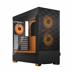 Fractal Midi Tower Design Pop Air RGB Orange Core TG Clear Tint, FD-C-POR1A-05