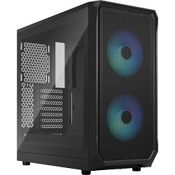 Fractal Midi Tower Design Focus 2 RGB Black TG Clear Tint, FD-C-FOC2A-03