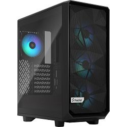 Fractal Midi Tower Design Meshify 2 Compact Black TG Light RGB, FD-C-MES2C-06